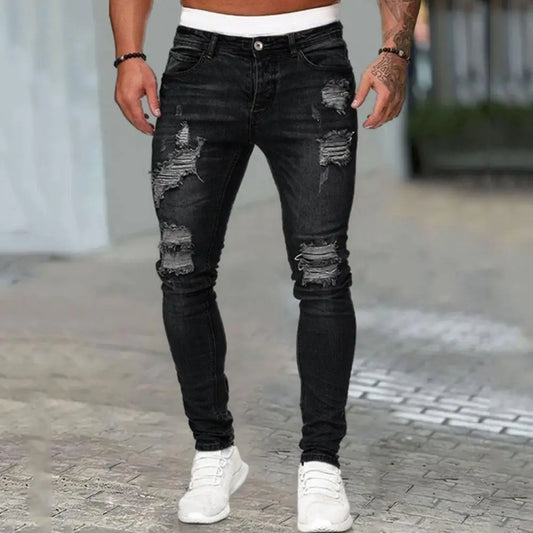 WW | Men's Ripped Denim Jeans
