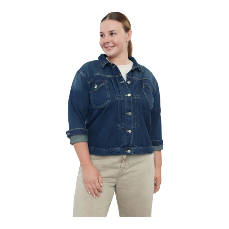 WW | Elegante Denim-Bluse
