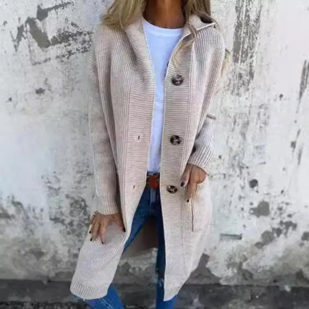 WW | Long Button Cardigan