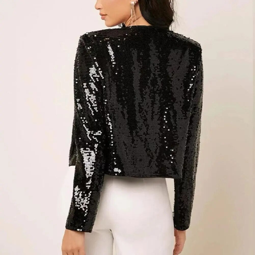 WW | Eleganter Abendblazer mit Pailletten