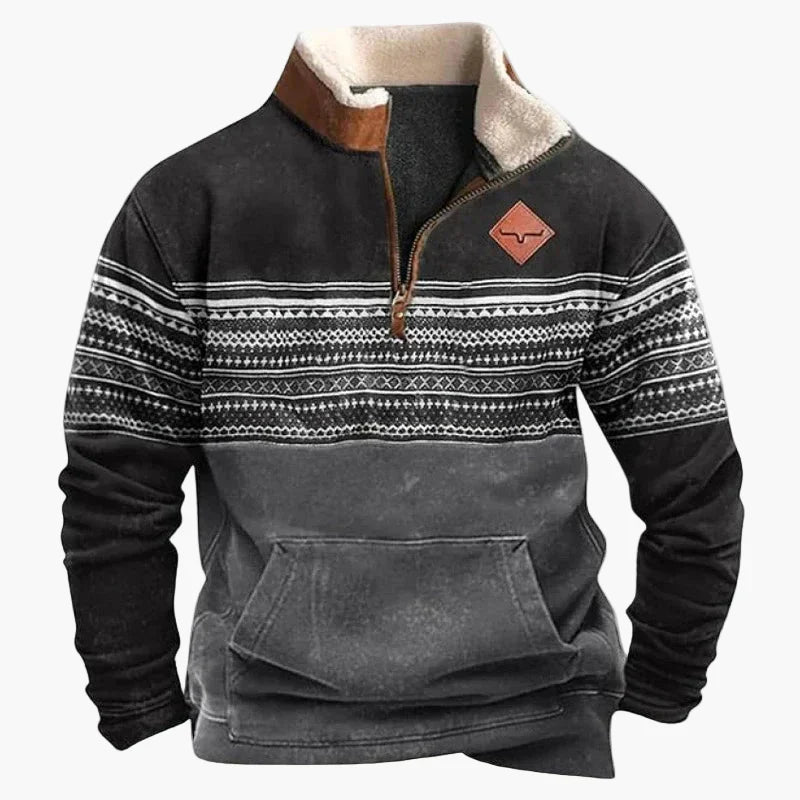 WW | Wild West Vintage Pullover - Stilvoller Freizeit-Sweater mit Western-Charme