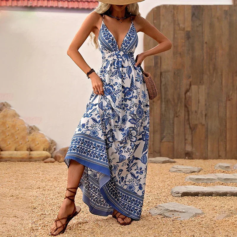 Élodie V-Neck Dress
