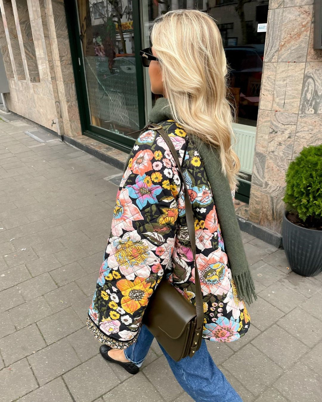 WW | Padded Floral Jacket