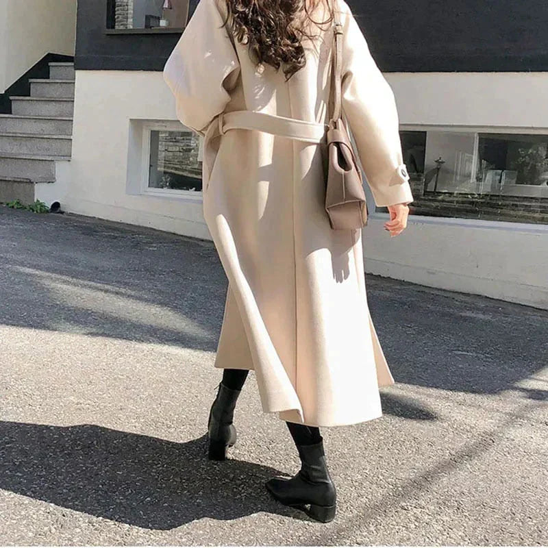 WW | Modische lange Damenjacke