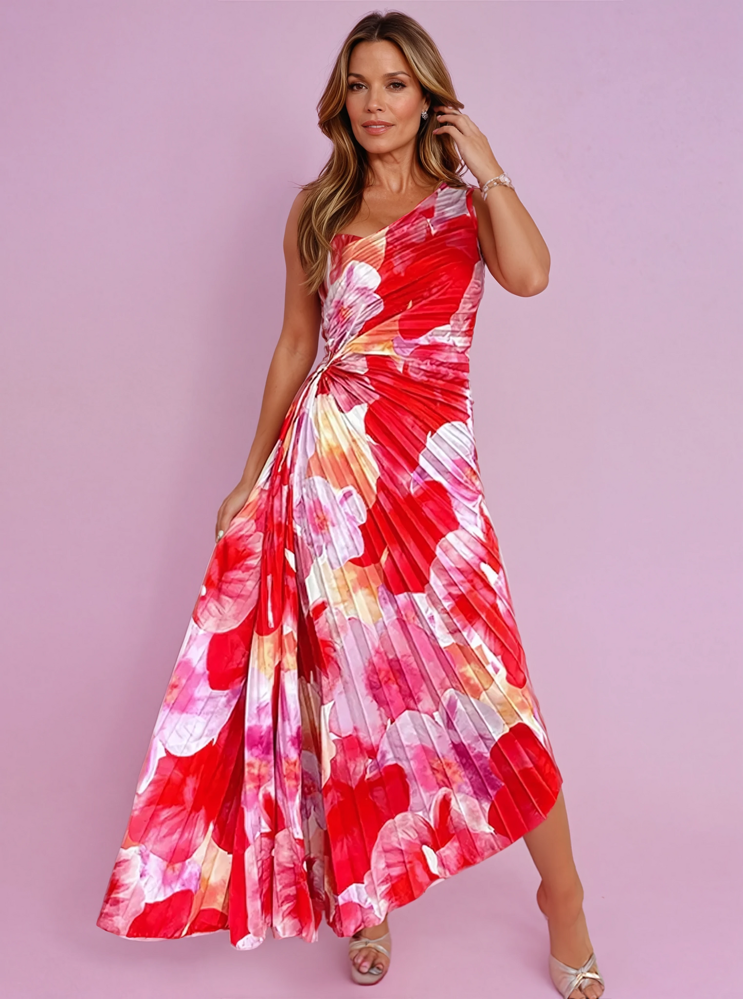 Katie | Pleated Summer Dress