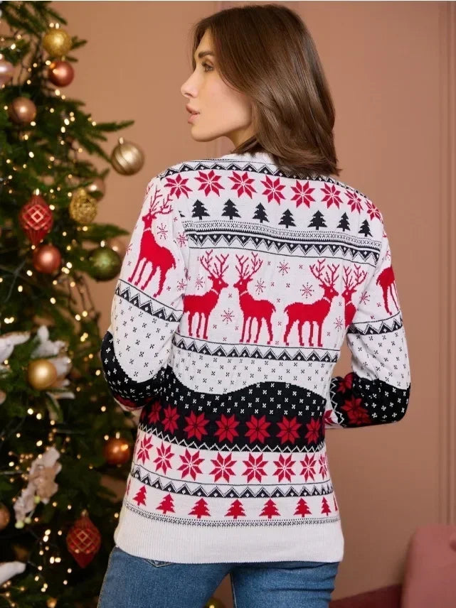WW - Unisex Christmas Sweaters for Couples in Winter Style