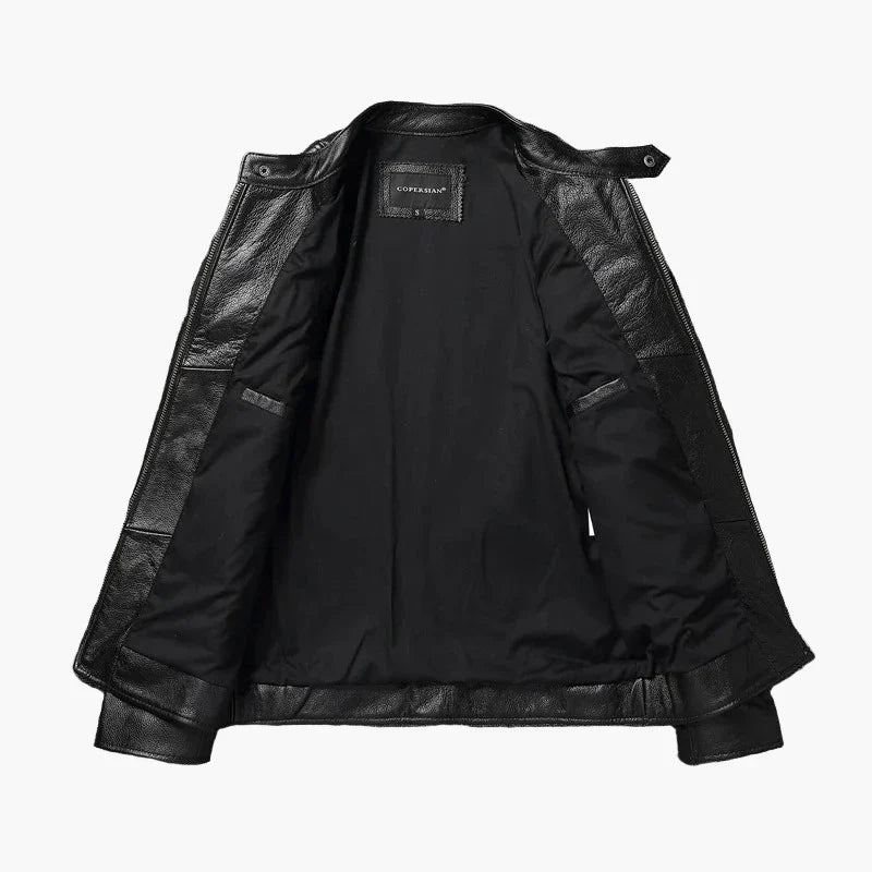WW | Bikerjacke im klassischen Moto-Style - Schmal geschnittene modische Übergangsjacke für Freizeit und Alltag