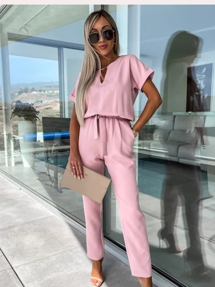 WW | Sommeroverall mit weitem Bein
