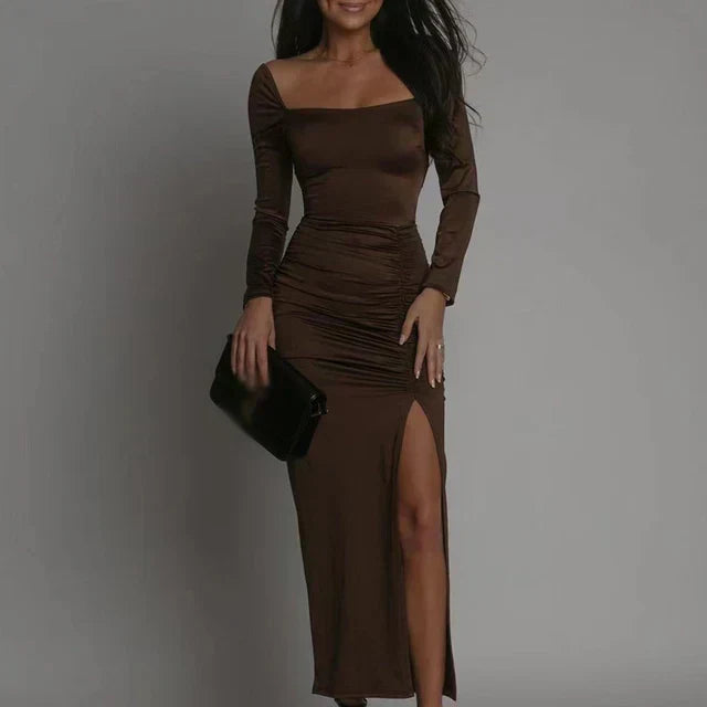 WW | Kreuzförmiges Rückenfreies Kleid