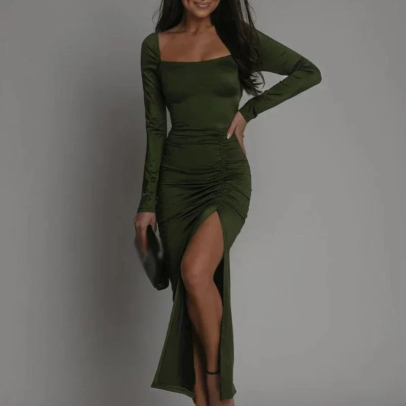 WW | Kreuzförmiges Rückenfreies Kleid
