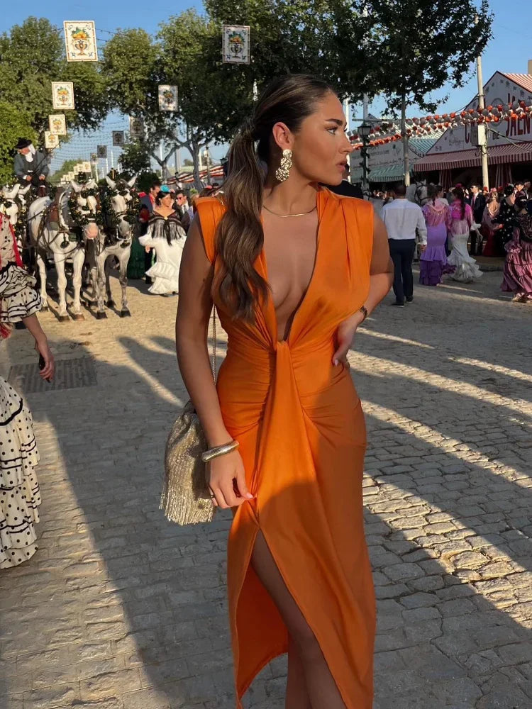Lily - Elegant Pleated Dress