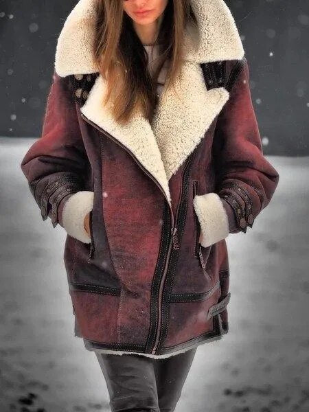 WW | Women's Celeste Suede Sherpa Jacket