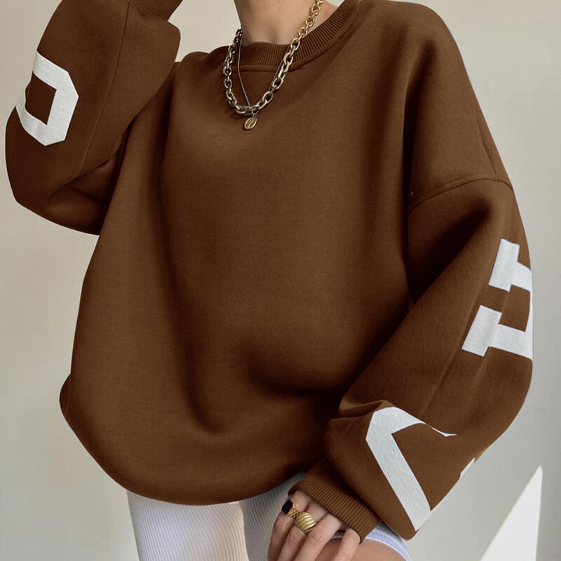 WW | Long Sleeve Tops O Neck Hoodies