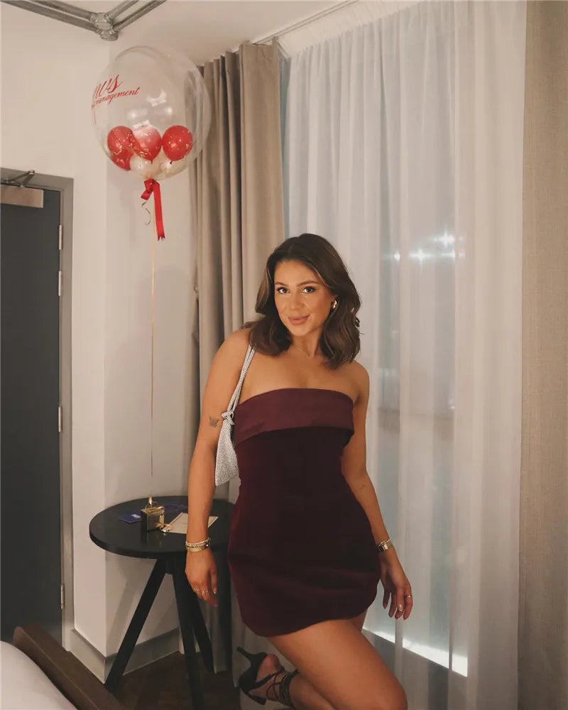 Feminova™ | Off-the-shoulder Mini Dress