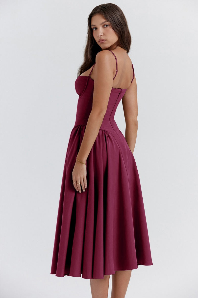 Michaela - Sleeveless Midi Dress