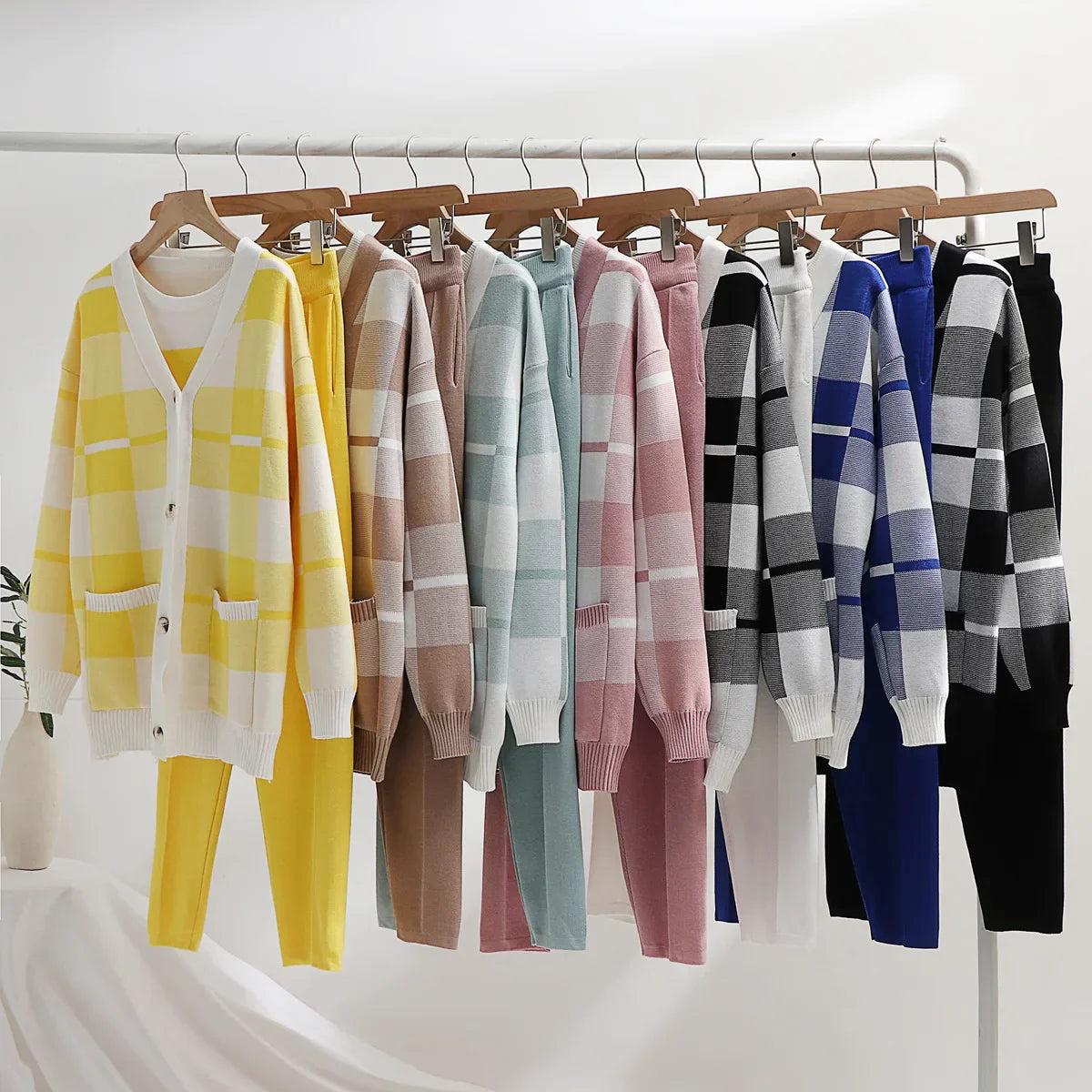 WW | Weiches Strick 3-Teiliges Set