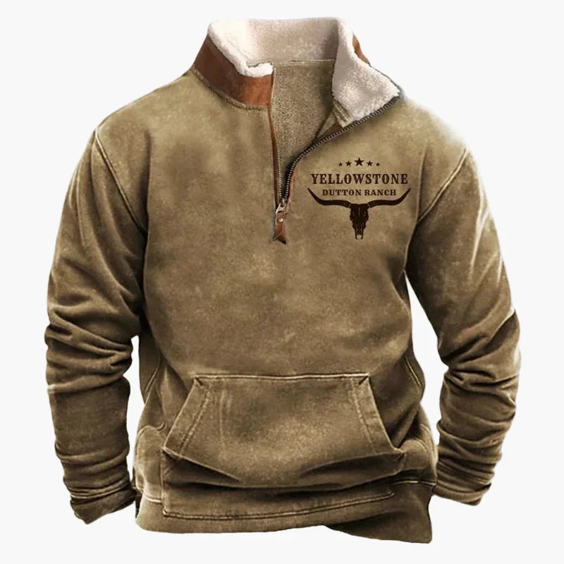 WW | Wild West Vintage Pullover - Stilvoller Freizeit-Sweater mit Western-Charme