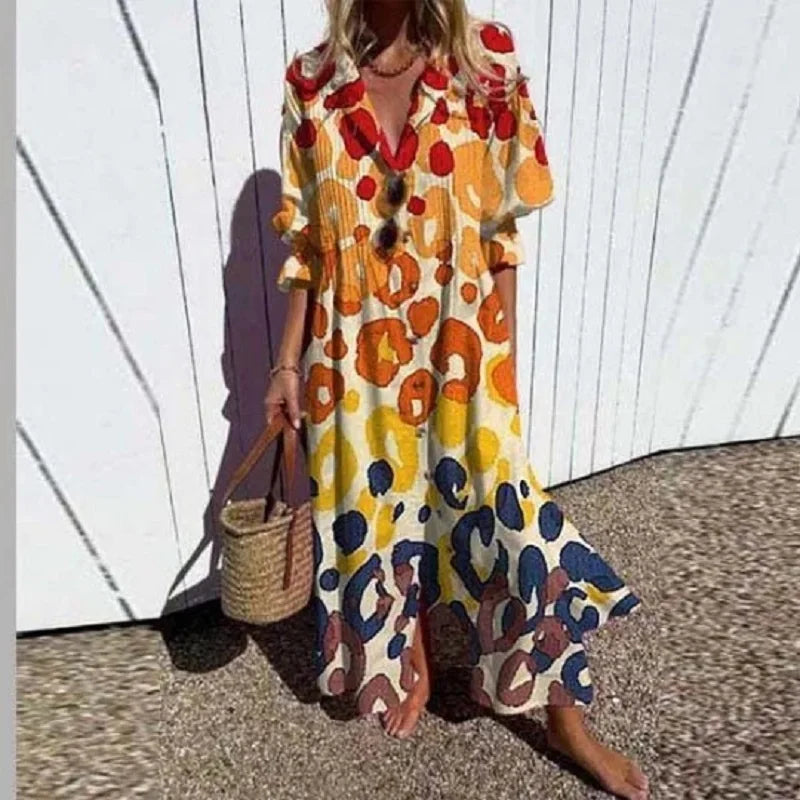 Jessy | Luxuriöses Boho-Maxikleid (Fast ausverkauft)