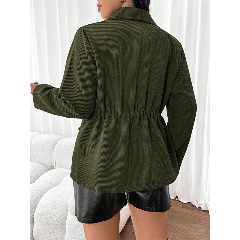 WW | Warm Corduroy Jacket with Pockets