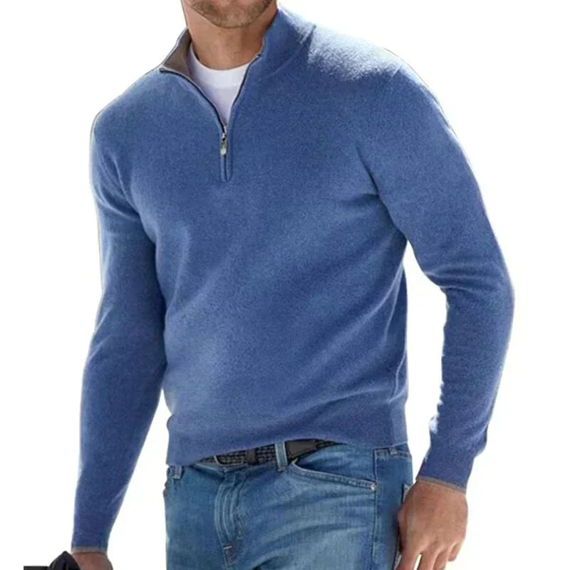 WW | Polo - Fashionable Zipper Pullover for Men