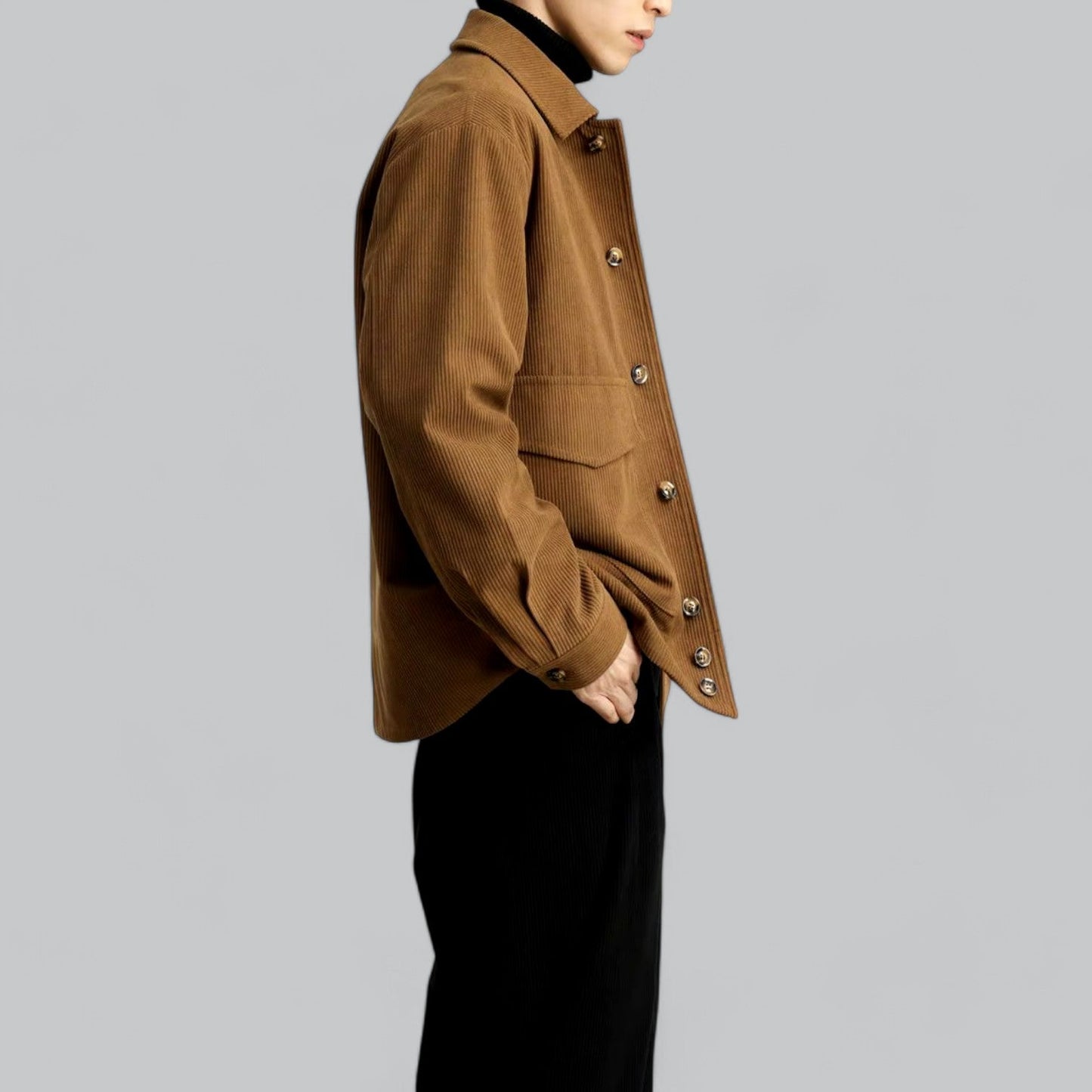 WW | Vielseitige Knopfschluss Winterjacke
