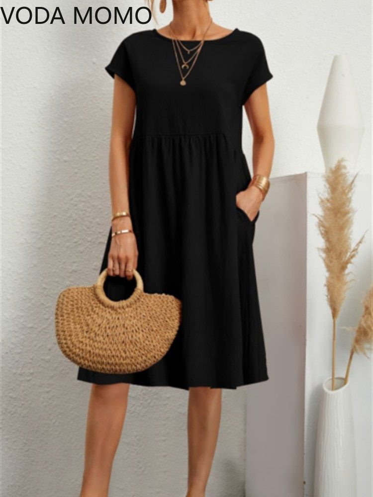 WW | Fashionable Mid-Length Dress For Women