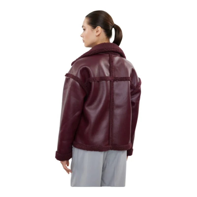 WW | Jacke aus Kunstleder