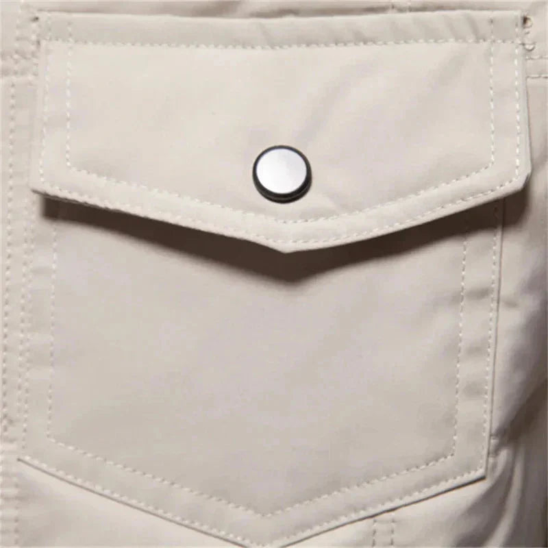 WW | Modern Padded Jacket with Front Pockets for Men