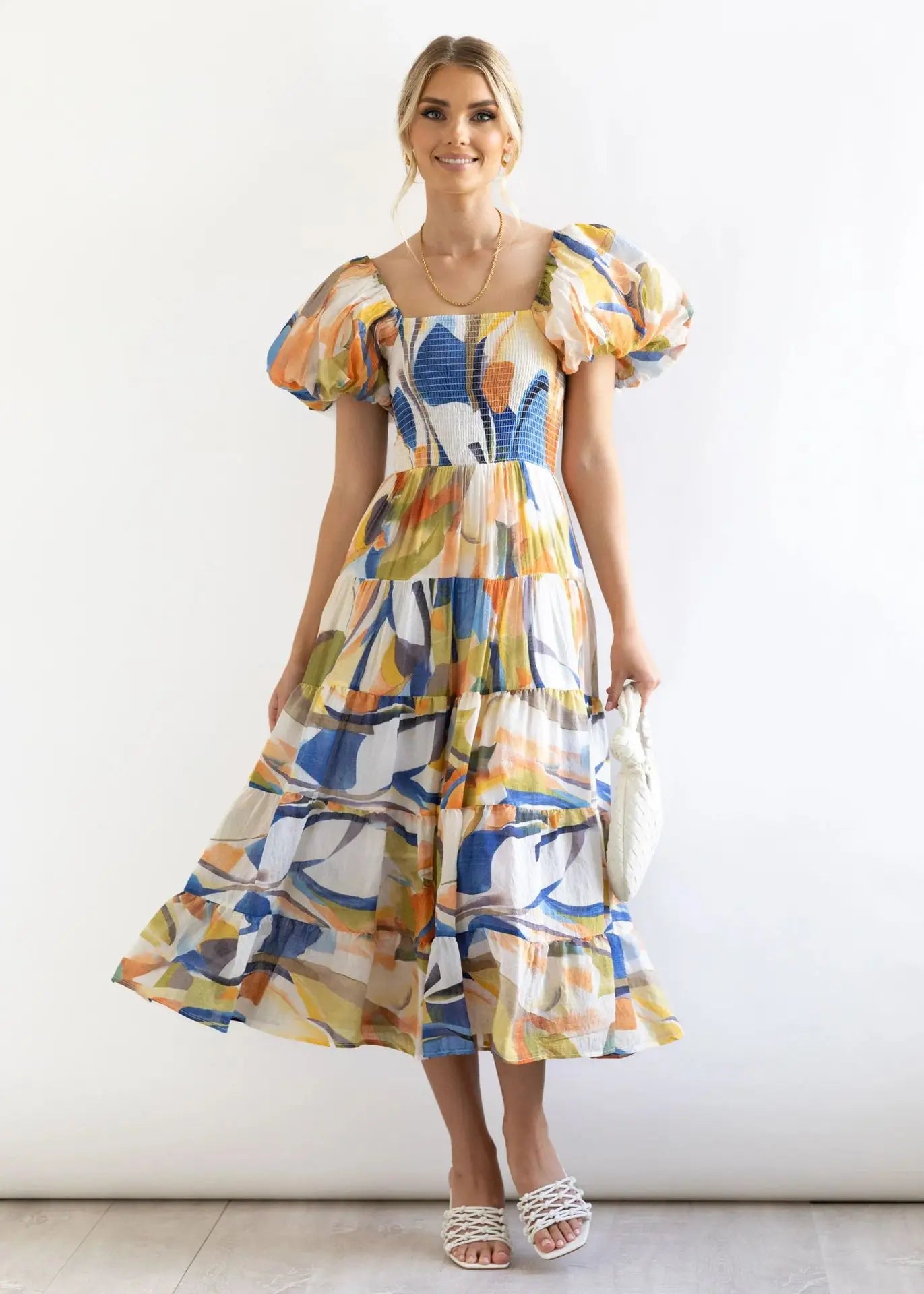 Celeste Off-Shoulder Maxi Dress