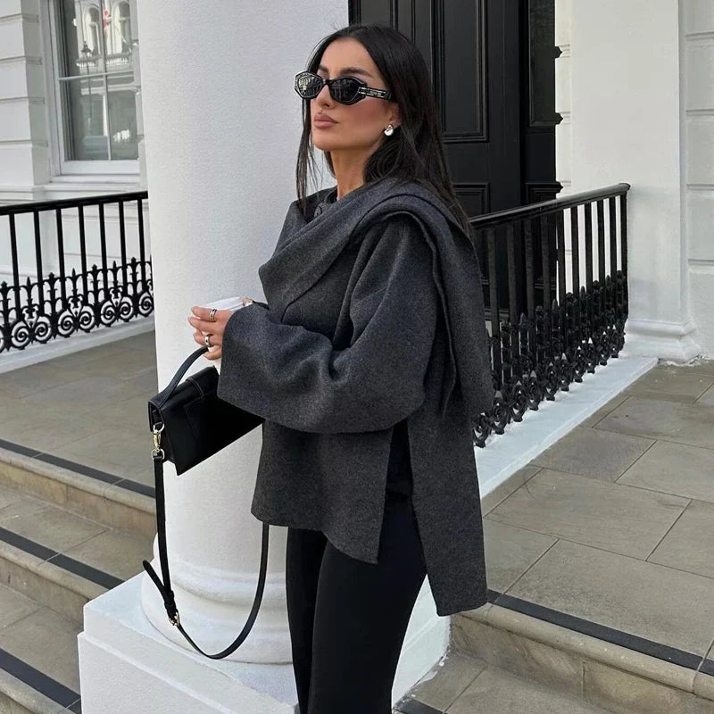 WW | Asymmetrical Winter Coat