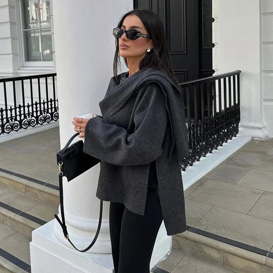 WW | Asymmetrical Winter Coat