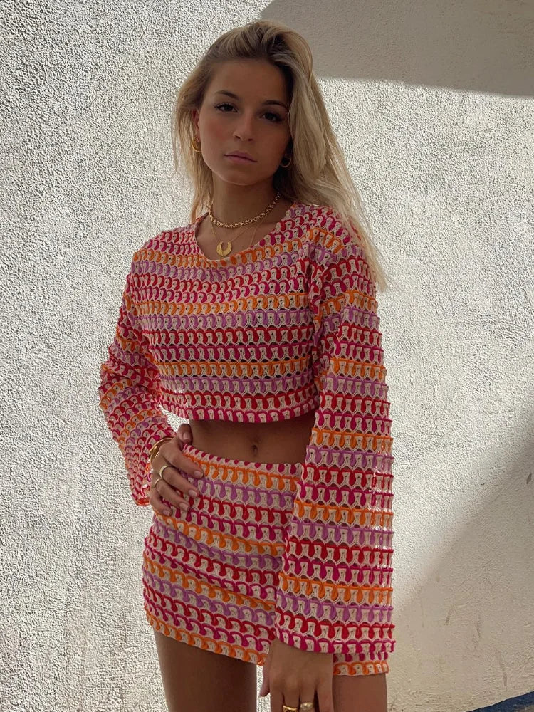 Tatum – Flared Two-Piece Set