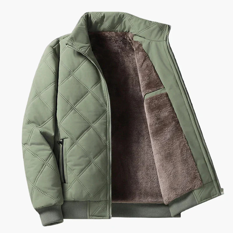 WW | Winter Steppjacke mit Fleecefutter - Modische Outdoor Übergangsjacke für Alltag und Freizeit