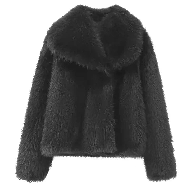 WW | Elegant Faux Fur Winter Jacket for Women
