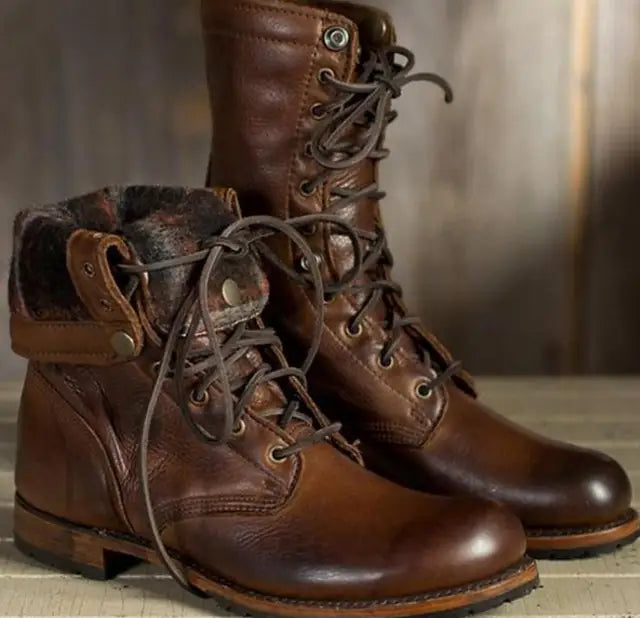 WW | Winter boots with lacing and warm lining
