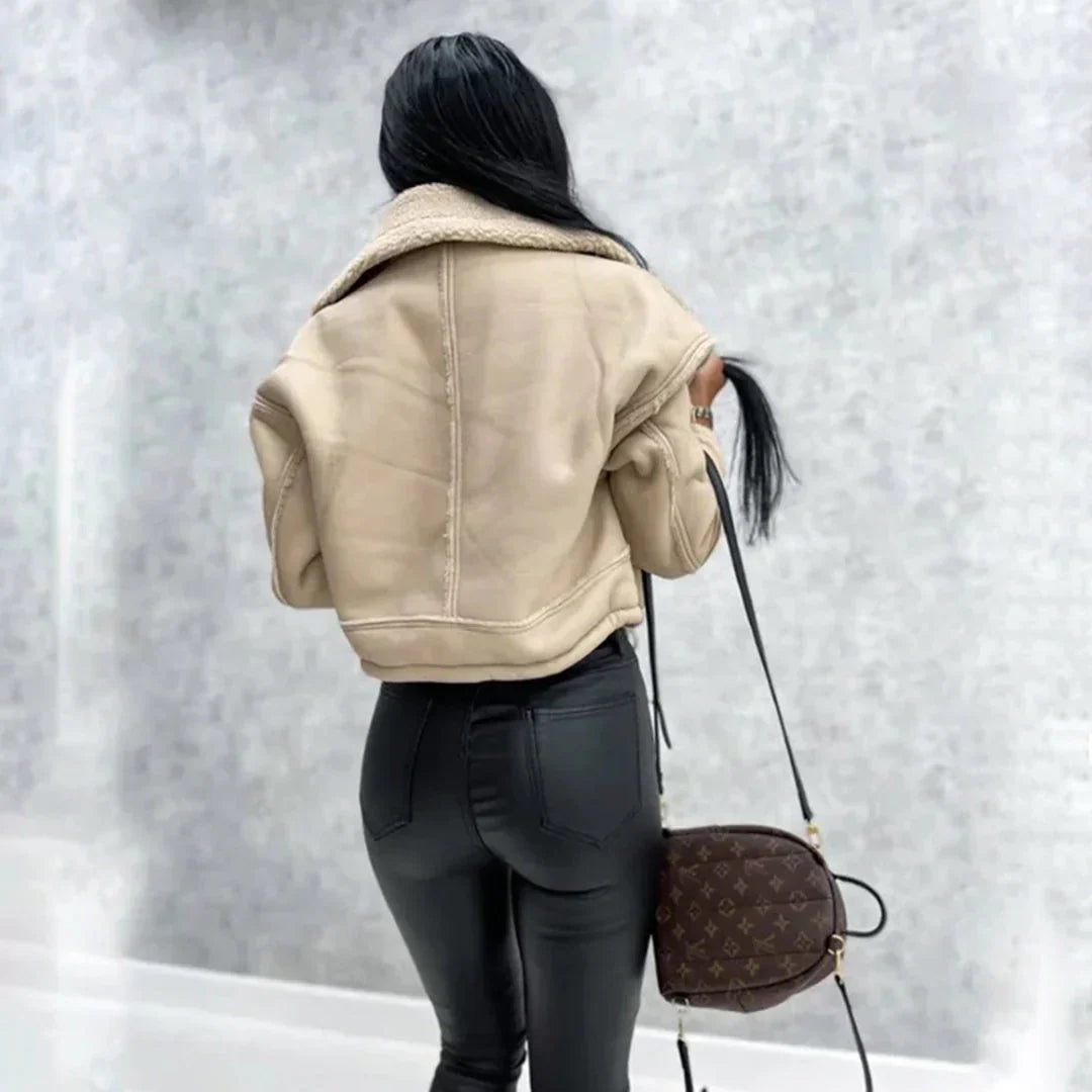 WW | Aviator Faux Leather Jacket