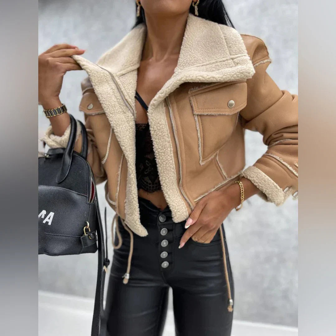 WW | Aviator Faux Leather Jacket
