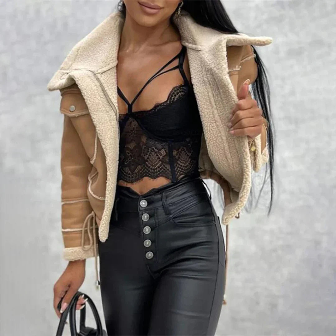 WW | Aviator Faux Leather Jacket