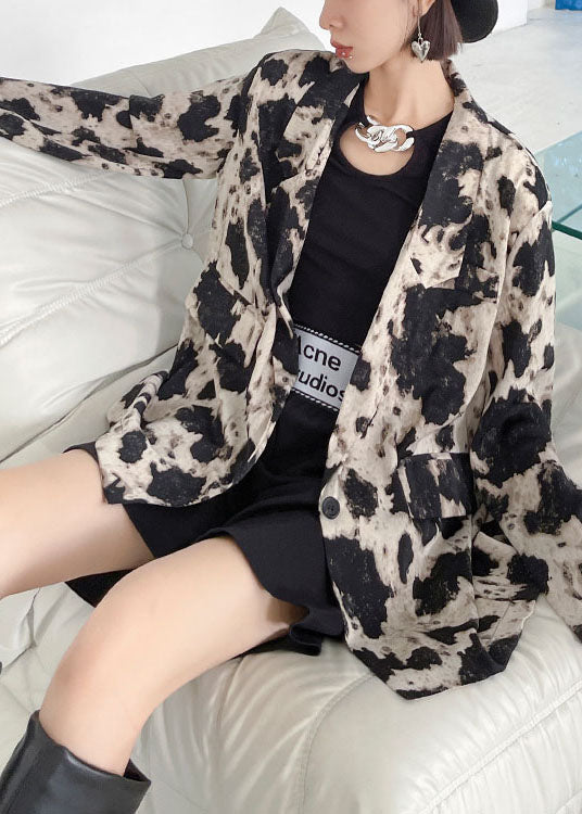 WW | Loose Notched Pocket Long Sleeve Coats