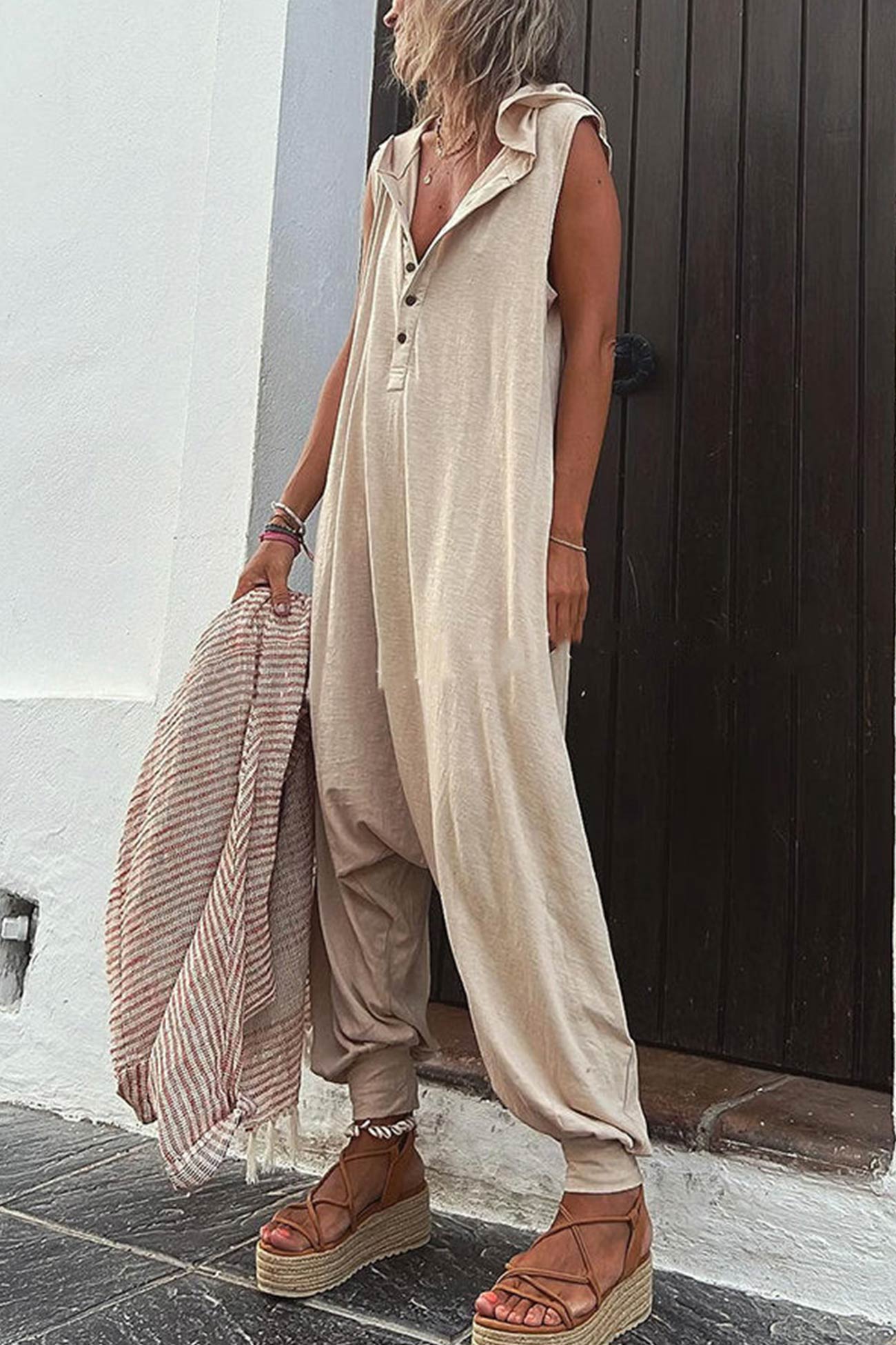 WW | Sleeveless Combination with Hood