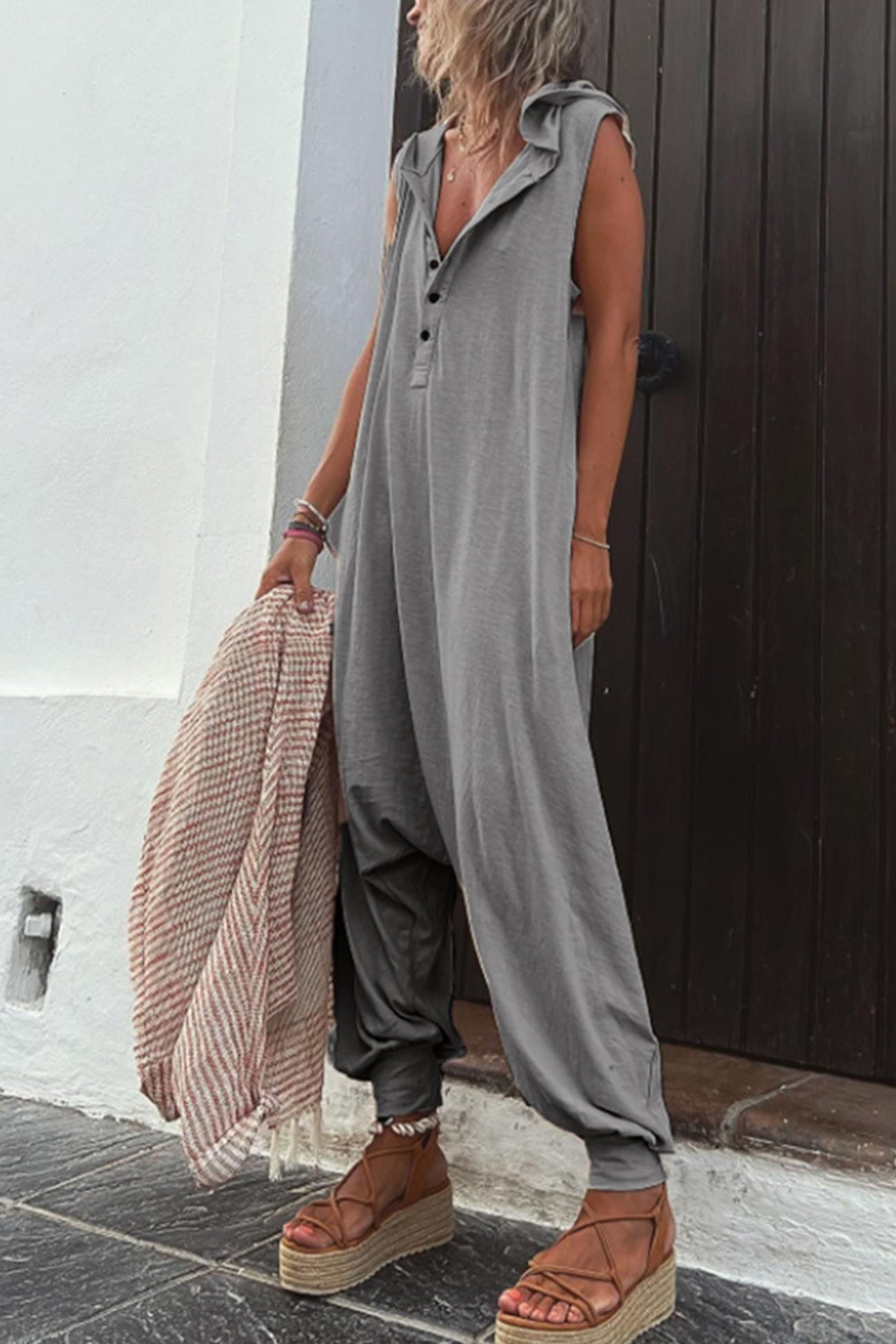WW | Sleeveless Combination with Hood
