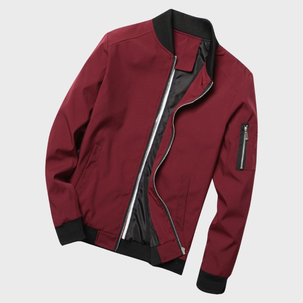 WW | Men's Zip-Up Bomber Jacket
