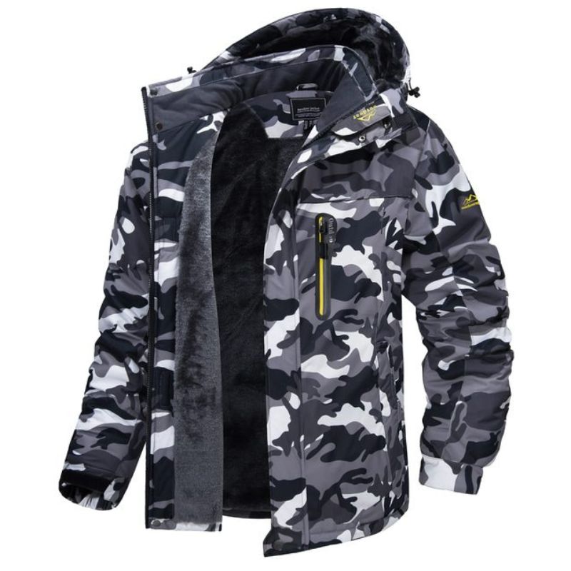 WW | Hood with fur lining snow jacket
