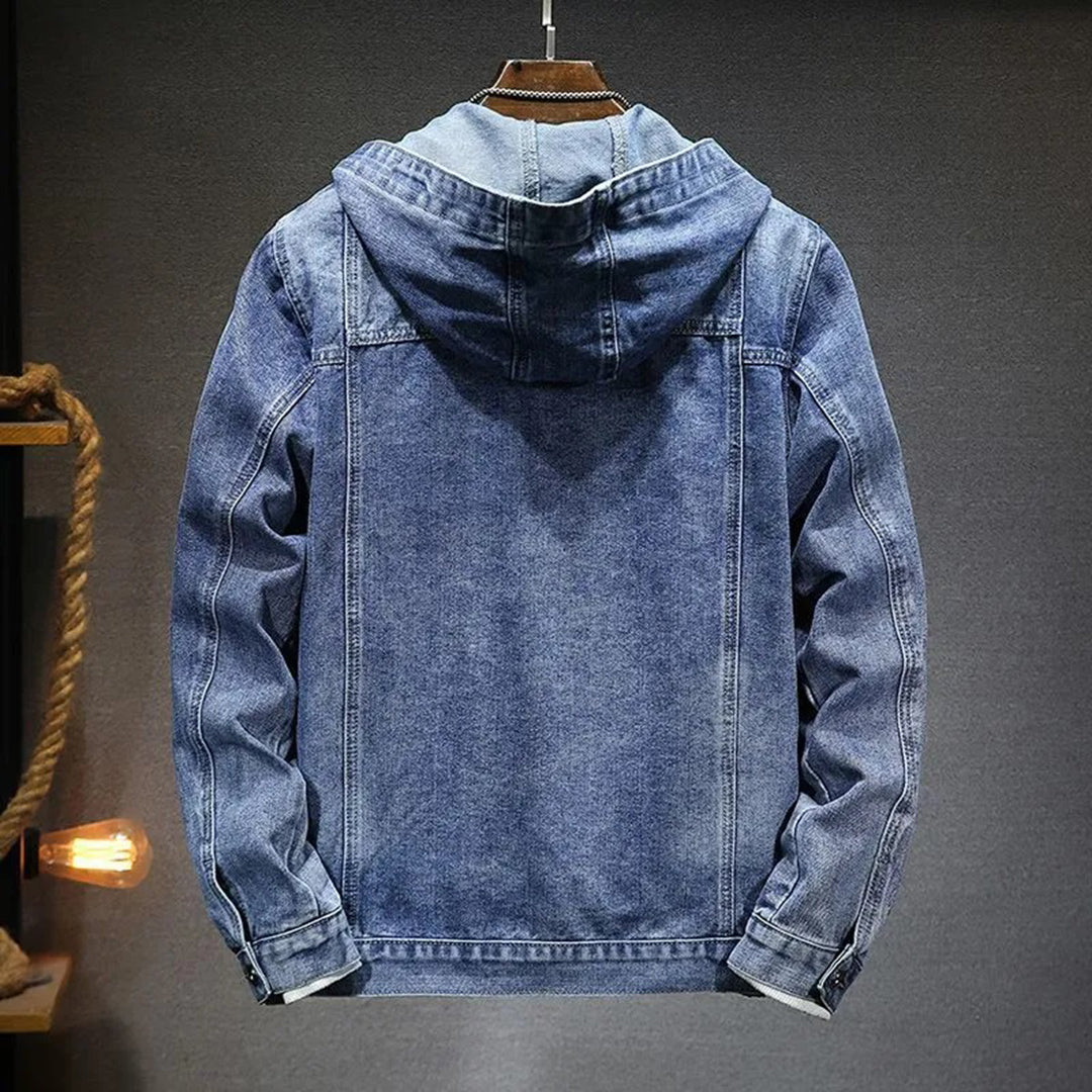 WW | Jeansjacke mit Kapuze für Männer