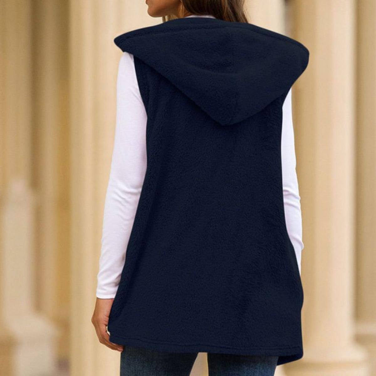 WW | Ärmellose Frühlings Fleece Jacke