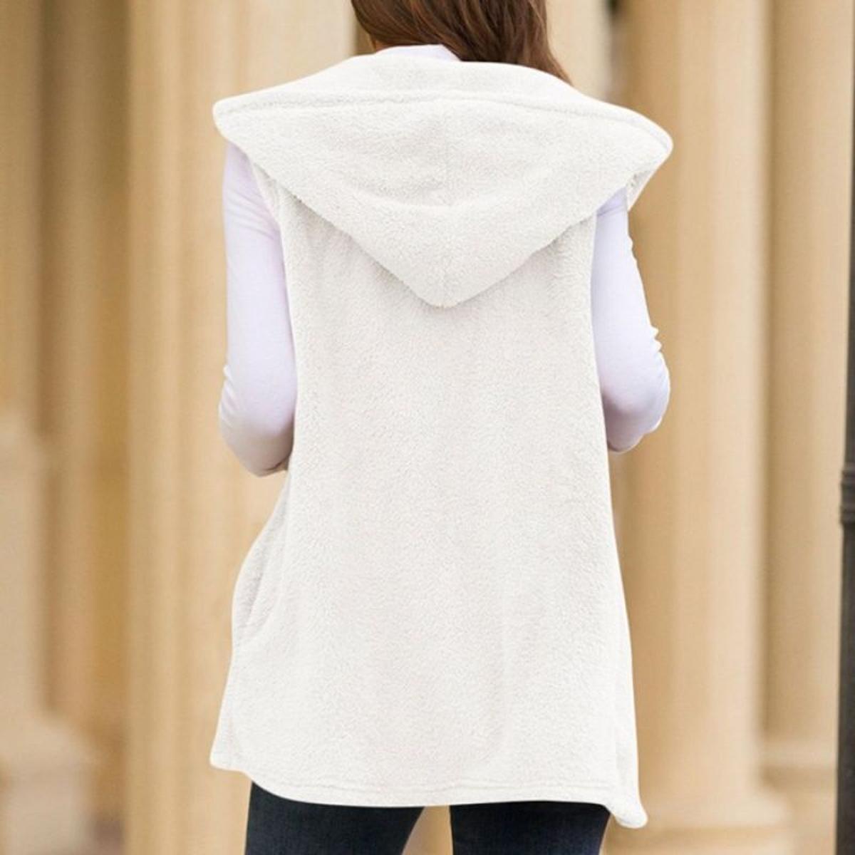 WW | Ärmellose Frühlings Fleece Jacke