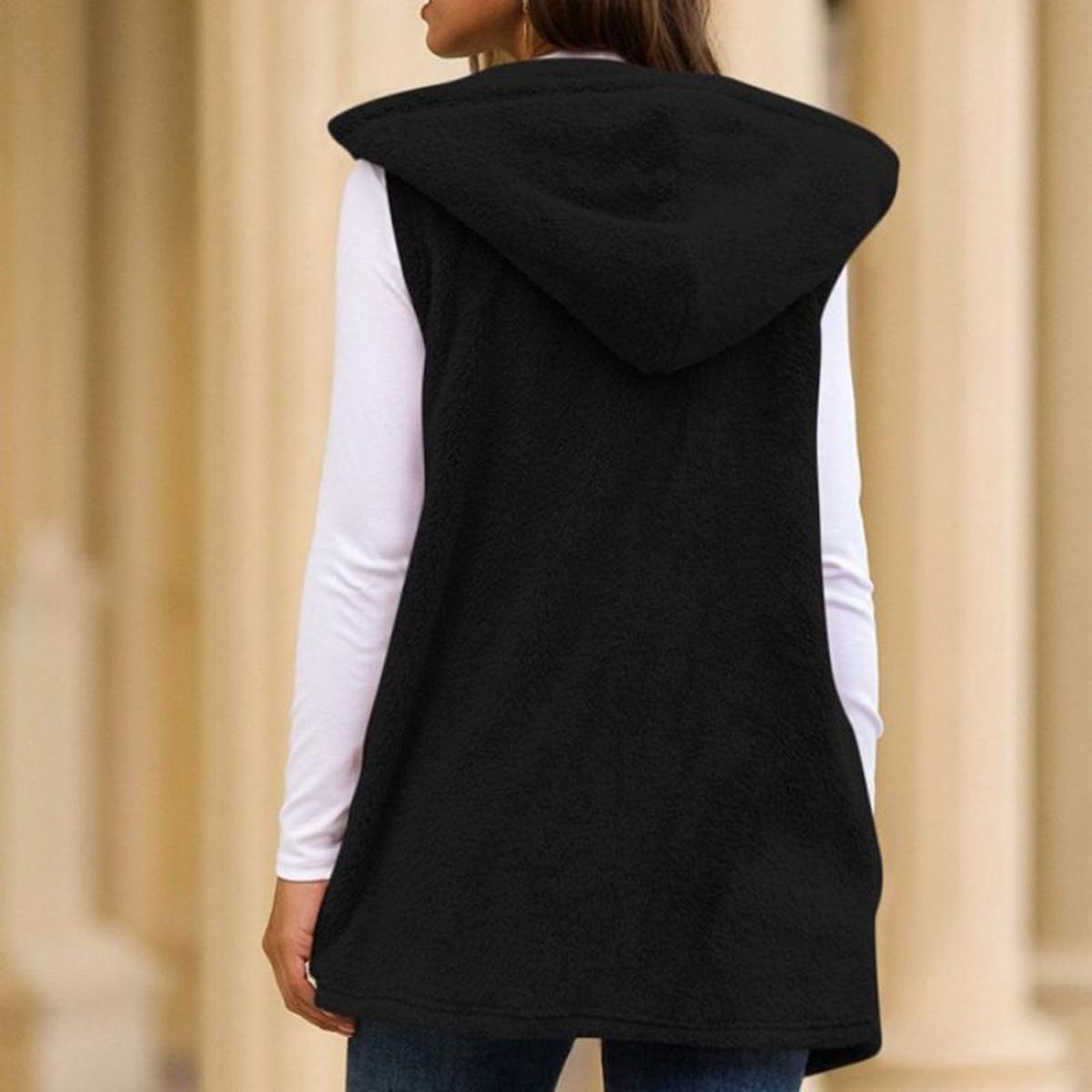 WW | Ärmellose Frühlings Fleece Jacke