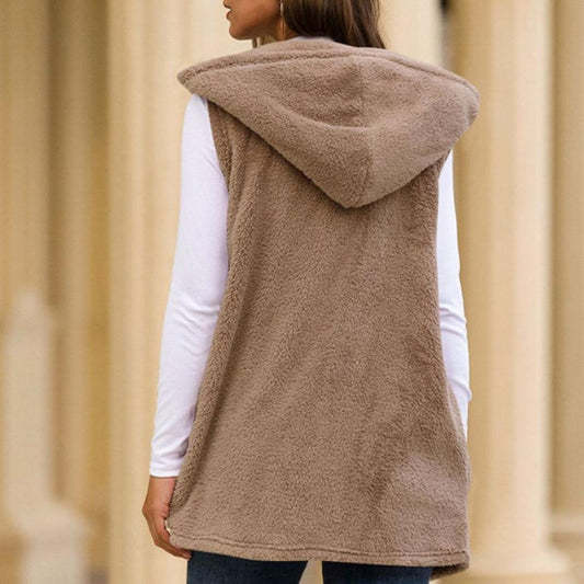WW | Ärmellose Frühlings Fleece Jacke
