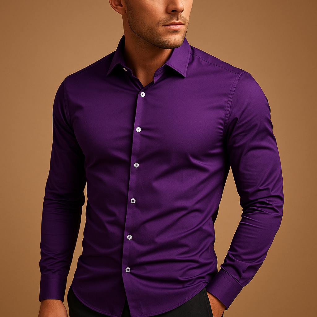 WW | Fit Shirt with Turn-Down Collar for Men - Shirts