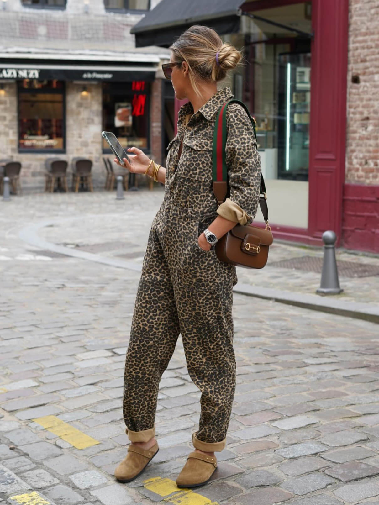 WW | Printed Long Sleeve Jumpsuit